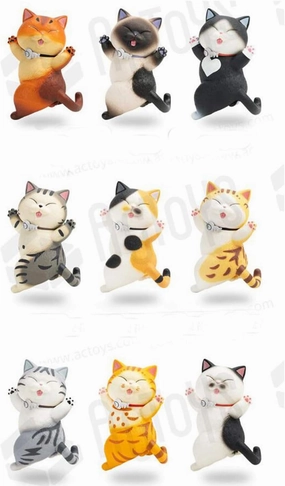 ACTOYS Neko 4.3 inch Animal Model Cute Figure Acclaim cat
