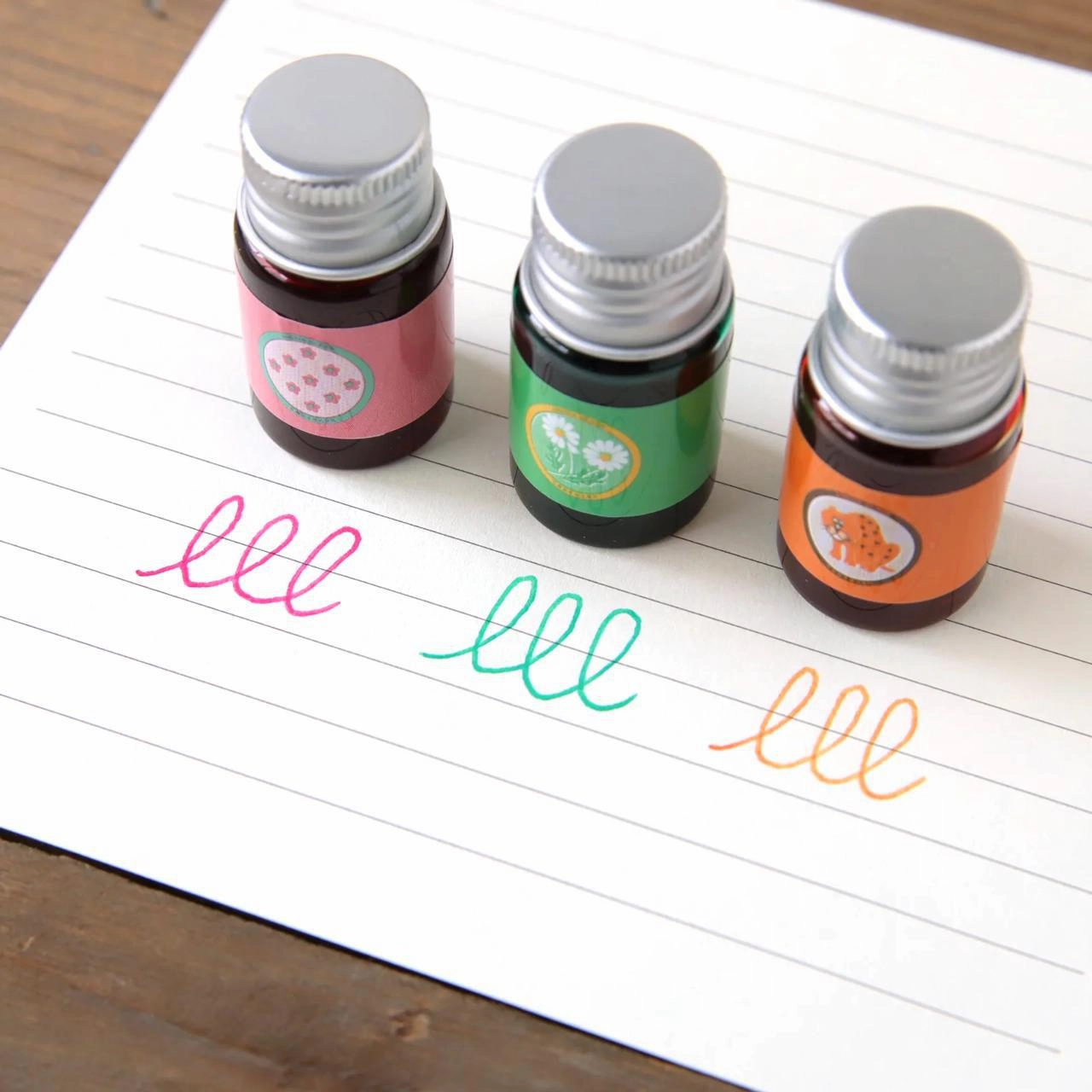 Aderia Retro Ink Set - Cherry Blossoms, Wildflowers, Zoo Mate