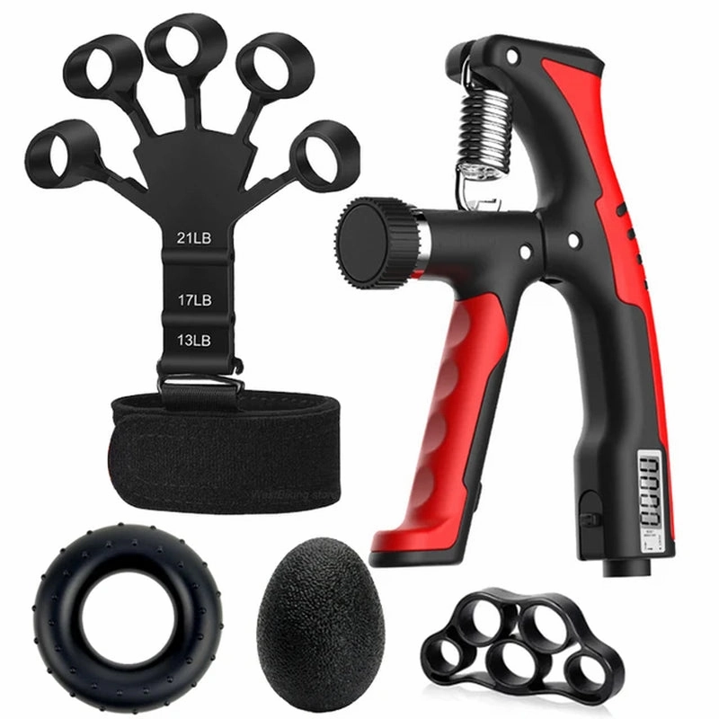 Adjustable 5-60Kg Heavy Hand Gripper Fitness Hand Exerciser