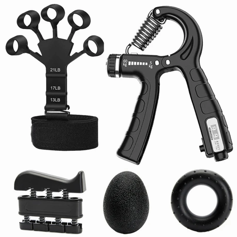 Adjustable 5-60Kg Heavy Hand Gripper Fitness Hand Exerciser