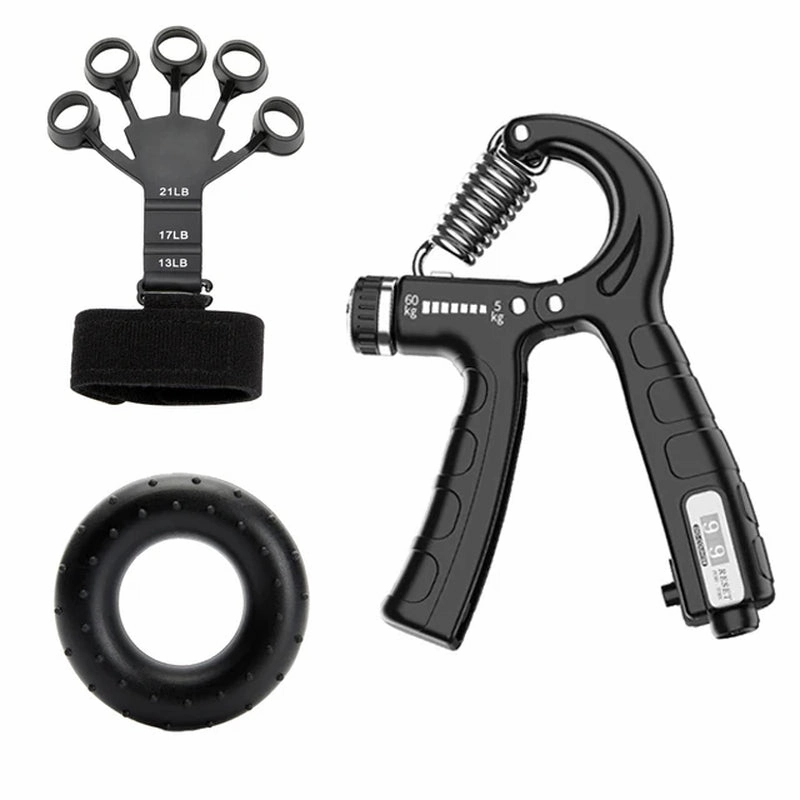 Adjustable 5-60Kg Heavy Hand Gripper Fitness Hand Exerciser