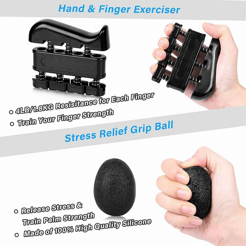 Adjustable 5-60Kg Heavy Hand Gripper Fitness Hand Exerciser