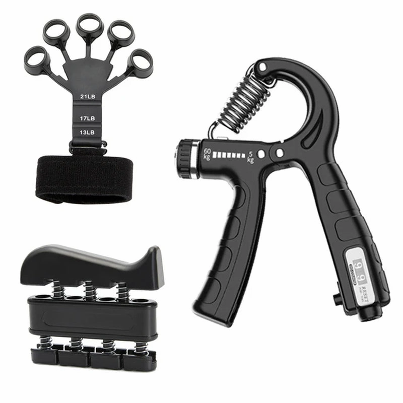Adjustable 5-60Kg Heavy Hand Gripper Fitness Hand Exerciser