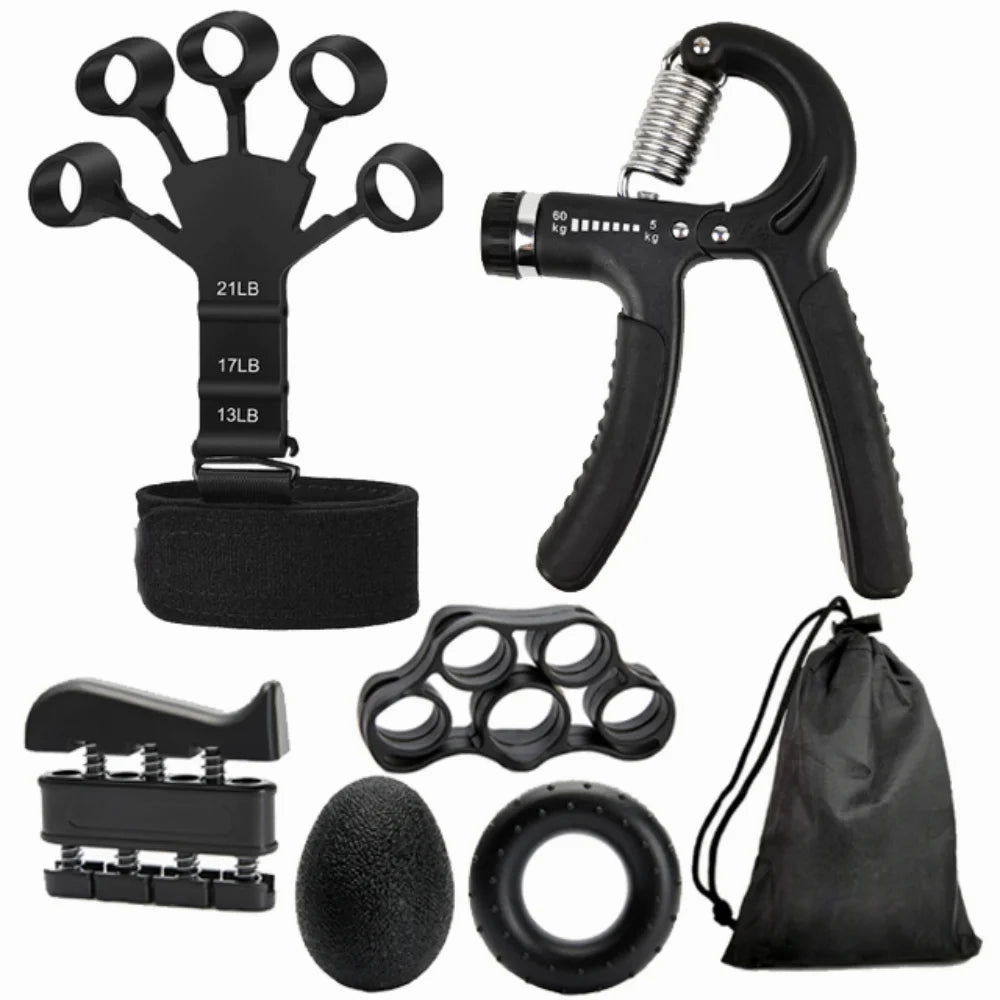 Adjustable 5-60Kg Heavy Hand Gripper Fitness Hand Exerciser