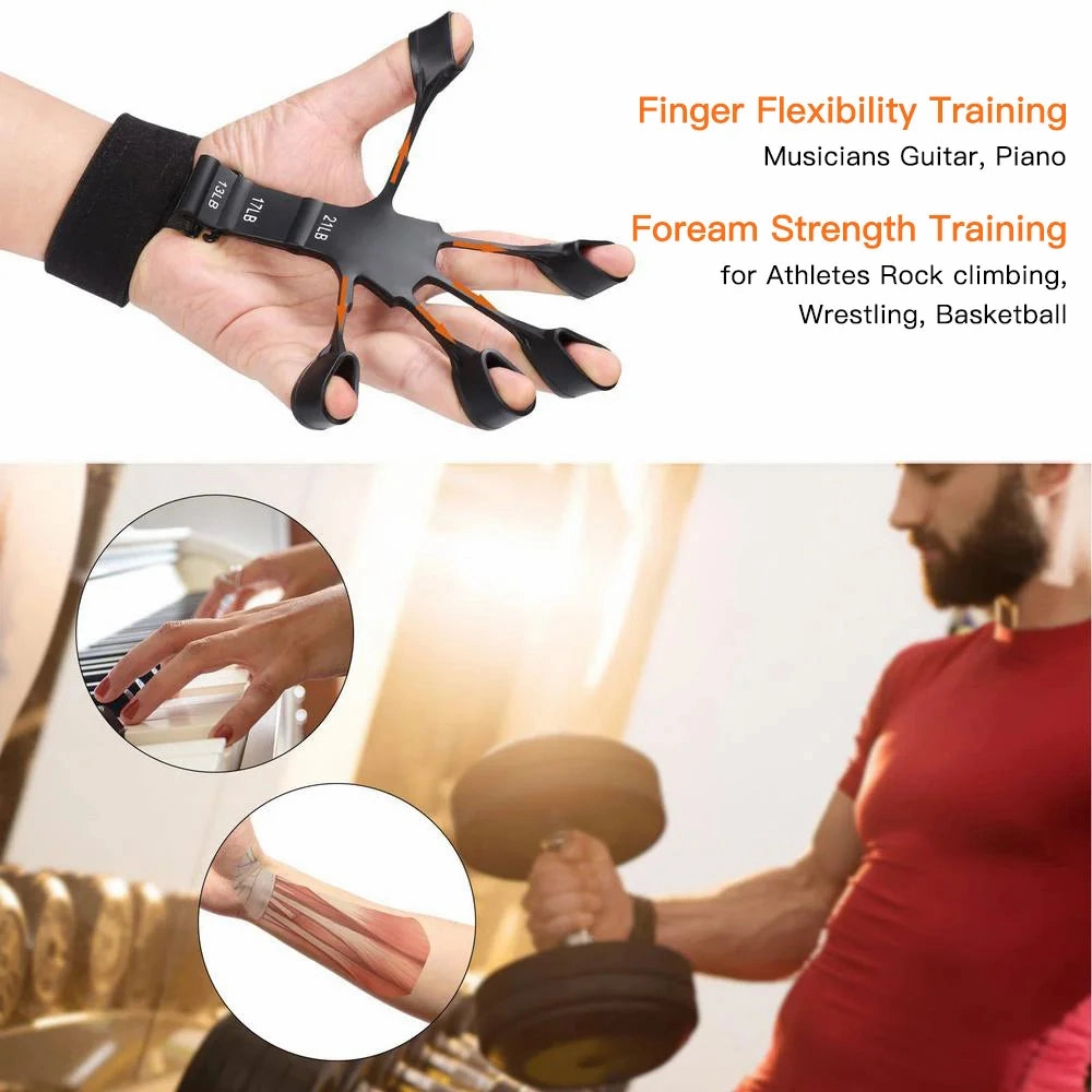 Adjustable 5-60Kg Heavy Hand Gripper Fitness Hand Exerciser