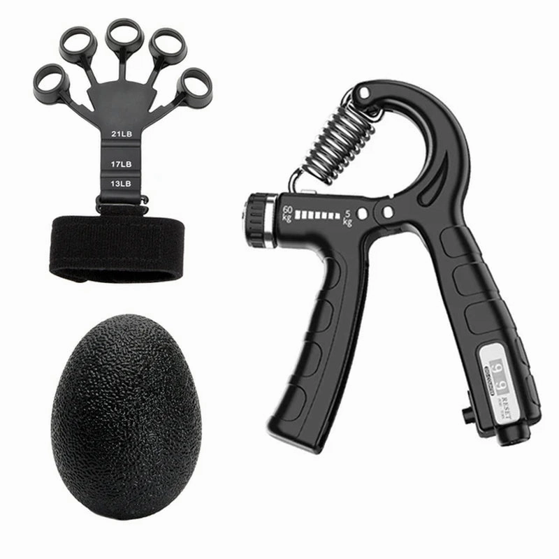 Adjustable 5-60Kg Heavy Hand Gripper Fitness Hand Exerciser
