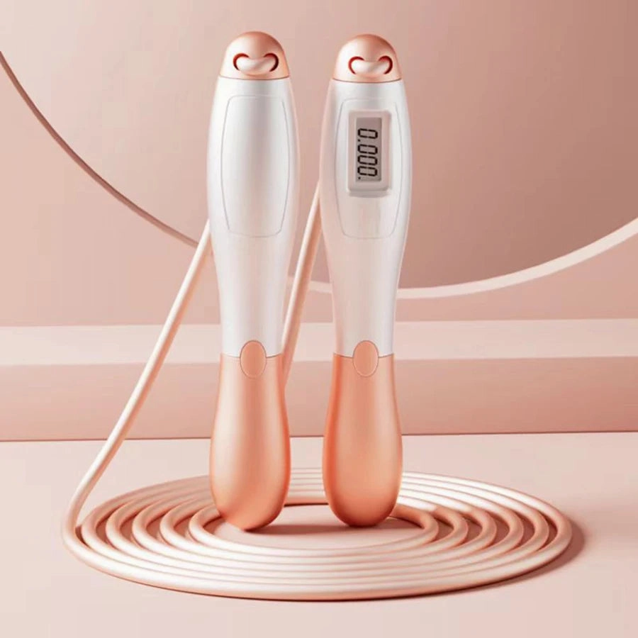 Adjustable Cordless Skipping Rope with Counting Feature – Weight-Bearing Fitness Tool