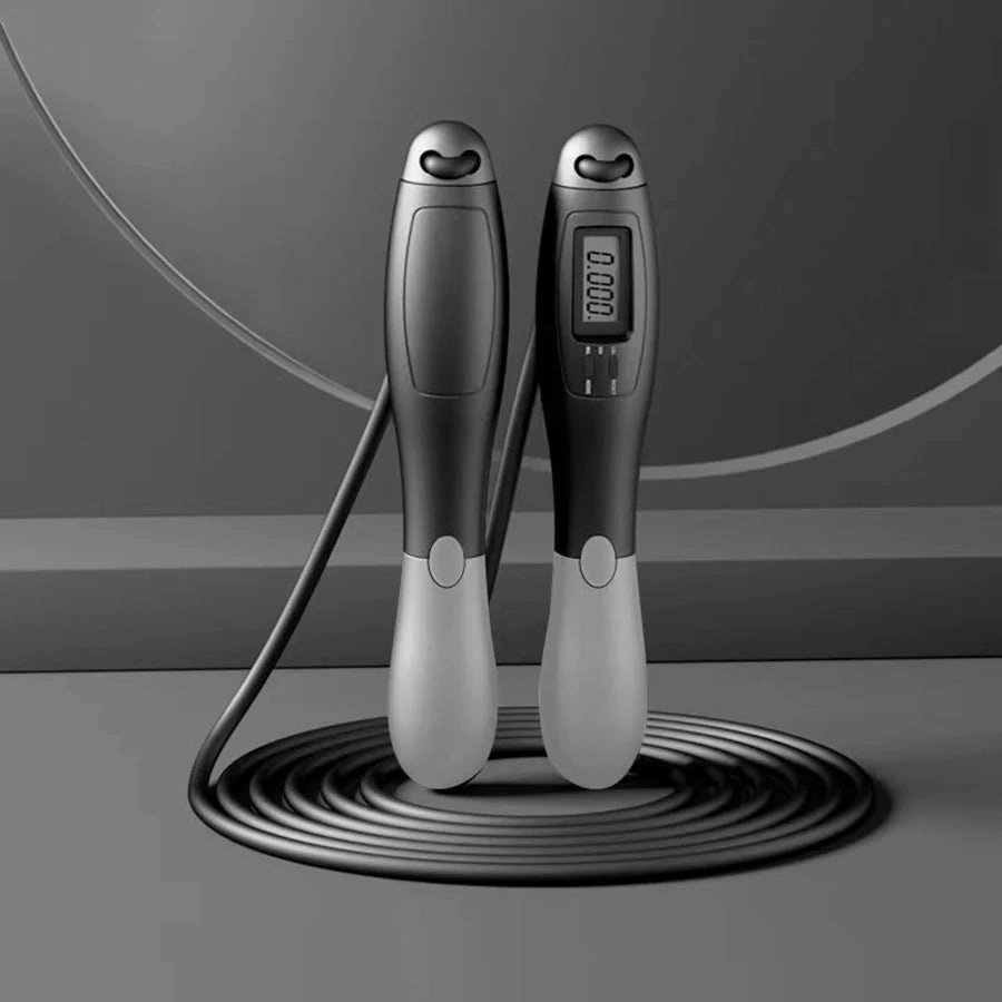 Adjustable Cordless Skipping Rope with Counting Feature – Weight-Bearing Fitness Tool