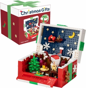 Advent Calendar 2024 Christmas Block Toys Christmas Set,Christmas Ornaments Surprise Box,Christmas Tree,Christmas Nutcracker,Santa Claus, Sets Adult Gifts