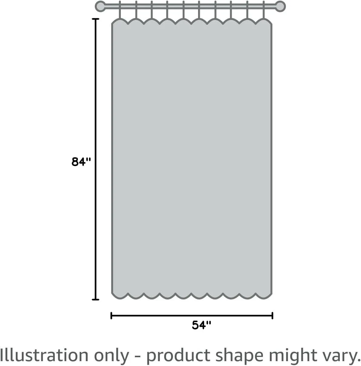 All American Collection New 4 Piece Drape Set with Attached Valance and Sheer with 2 Tie Backs Included (84" Length, Gold)
