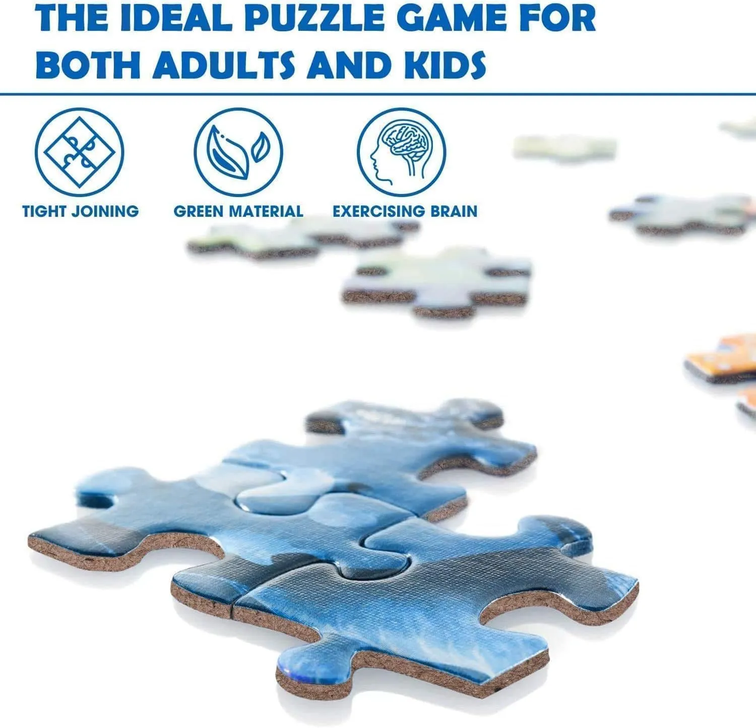 Amusing Wooden Challenging Jigsaw Alpine Serenity 1000 Piece Funny Jigsaw for Family Game Night Adults Kids Impossible Hard Difficult Puzzle Adventure Puzzle
