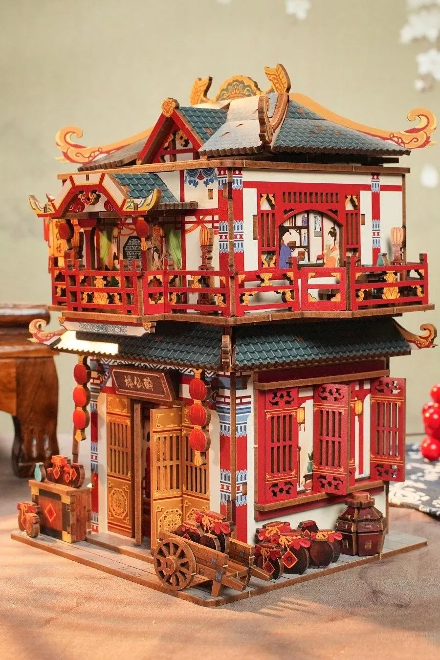 Ancient Restaurant | 3D Wooden Puzzles
