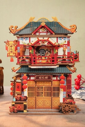 Ancient Restaurant | 3D Wooden Puzzles