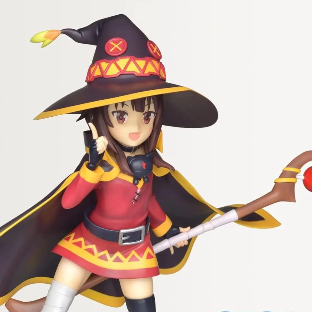 Anime Megumin/Aqua Action Figure Model Statue Collectibles Toy Desktop Ornaments (20cm, Megumin-C)