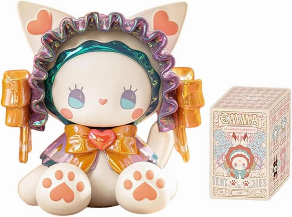 Anime Blind Box, 3.5 Inches Cute Emma Secret Forest Series PVC Blind Box Figure for Desktop Ornament, Collectable Action Figure for Birthday Gifts (Collection Series)