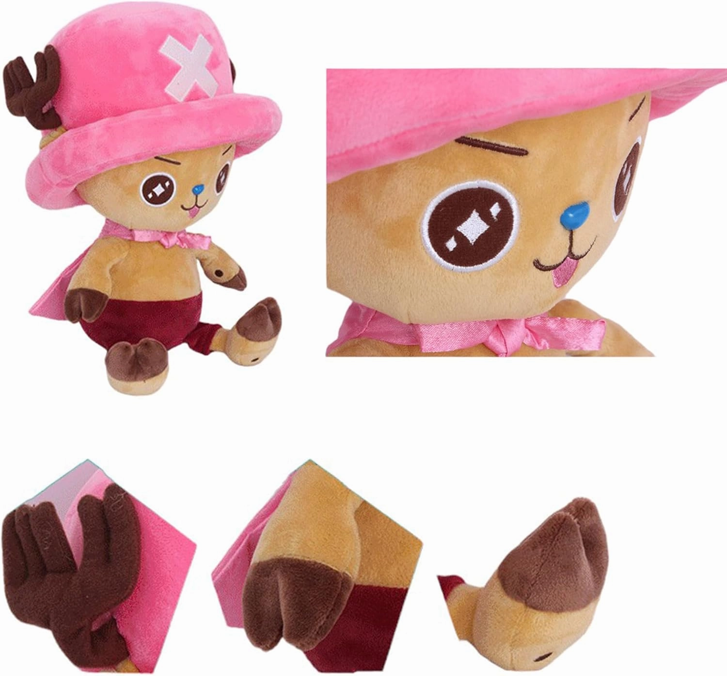 Anime Plush Figure Toys Soft Stuffed Plush Doll for Anime Fans Home Decoration