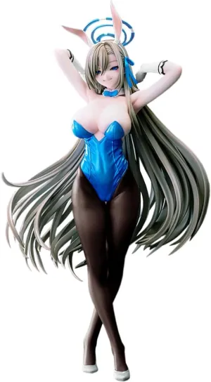 Asuna Ichinose Figure Statue, 30cm Big Size Anime Blue Figure Bunny Girl Figure Asuna Ichinose Action Figure, PVC Handmade Collectible Desktop Decoration Gifts