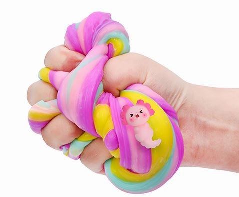 Axolotl Fluffy Slime Assorted