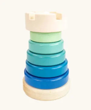 Bajo Stacking Tower - Blue Rook