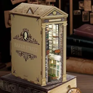 Baker Street DIY Book Nook Kit - Sherlock Holmes Inspired