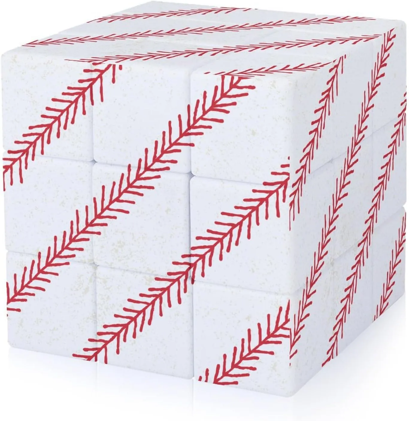 Baseball Adults 3x3x3 Color-Matching Smooth Fully Printed Cube Gift