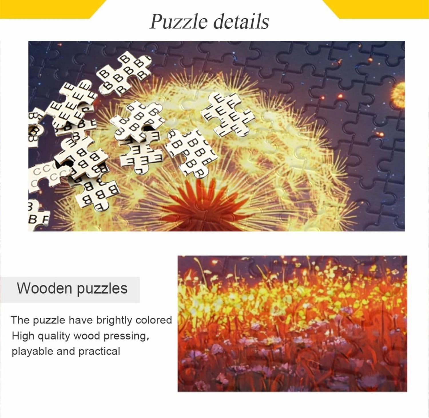 Beautiful Scene Grassland Jigsaw Puzzle 1000 Piece, Educational Intellectual Decompression Puzzle Game Jigsaw Puzzle for Adult Active Thinking Party Entertainment, Family Games