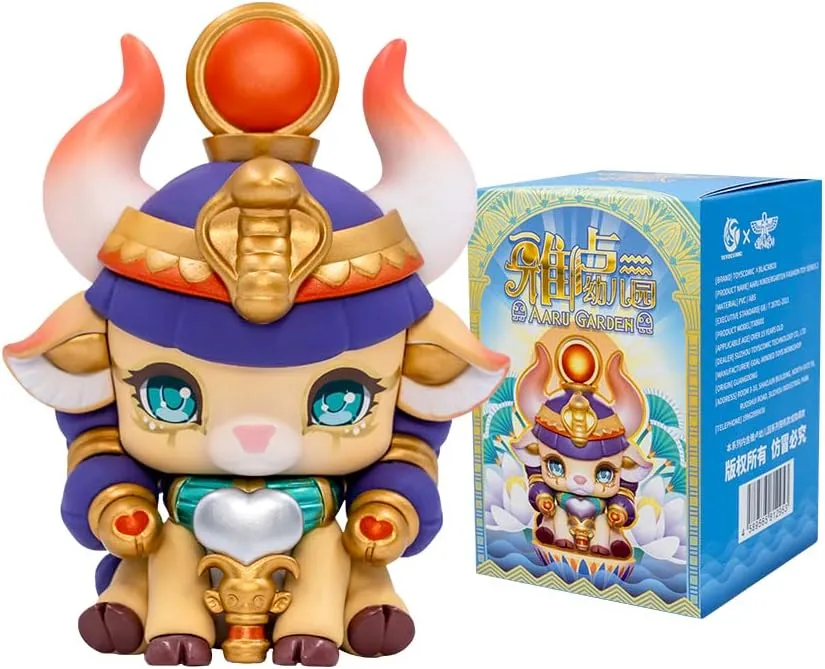 BEEMAI AARU Garden Ancient Egypt Mythology Series 2 1PC Random Design Cute Figures Desktop Ornament Collectible Toys Birthday Gifts