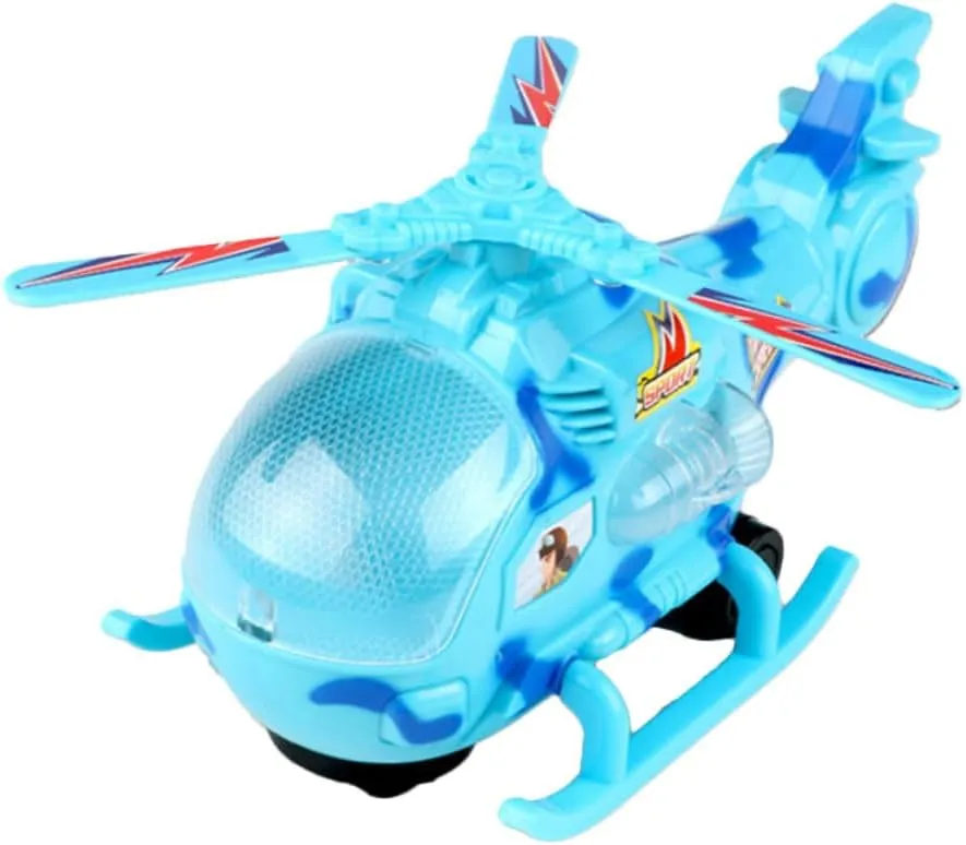 BESPORTBLE 1Pc Assemble Helicopter Educational for DIY Self Assembly and Disassemble Fun Battery Learning Tool for Early Development Safe for Ages and Up