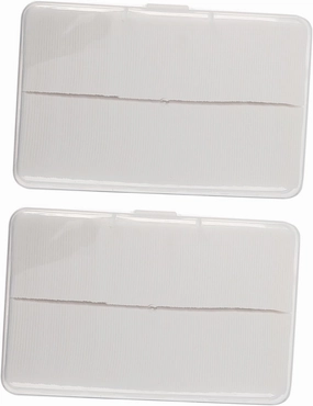 BESTYASH 2000pcs Disposable Non Woven Facial Cleaning Pads Soft Lightweight Makeup for Easy Use for Toner Lotion Application Gentle Skin Portable Convenient
