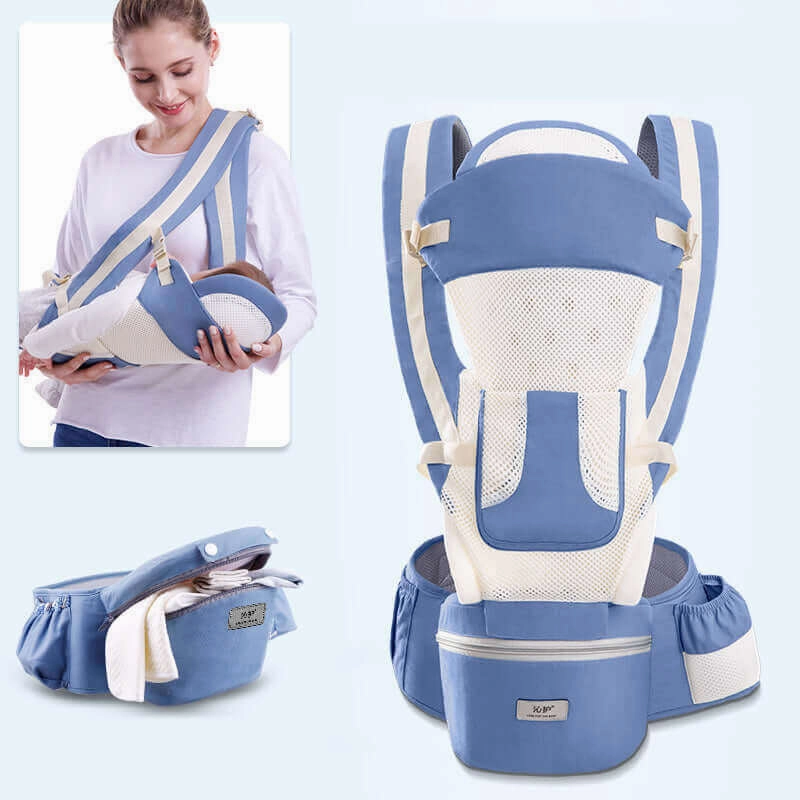 BlissfulGlide 4-in-1 Baby Voyage Carrier