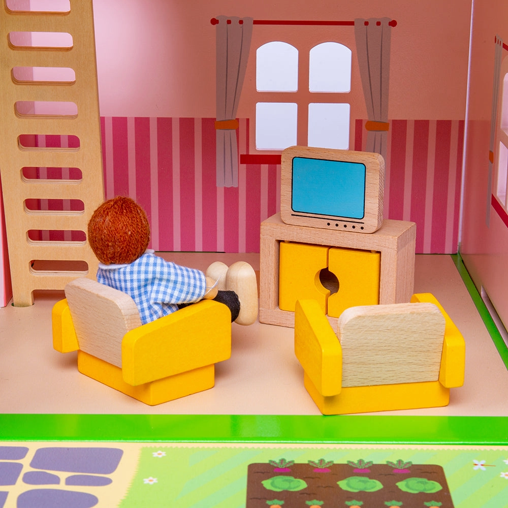 Blossom Cottage Dolls House and Accessories