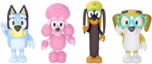 Bluey Figure 4 Pack - Friends Pack, Multicolor (13014)