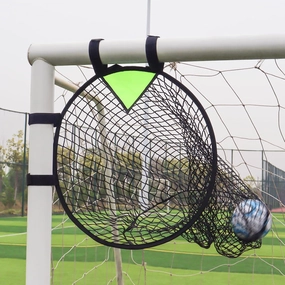 BOHEN Soccer Targets Goal Set of 2pc - Pop-up Portable Top Bins Target - Shooting Accuracy Training Soccer Goal for Endless Fun and Skill Building with Carrying Bag
