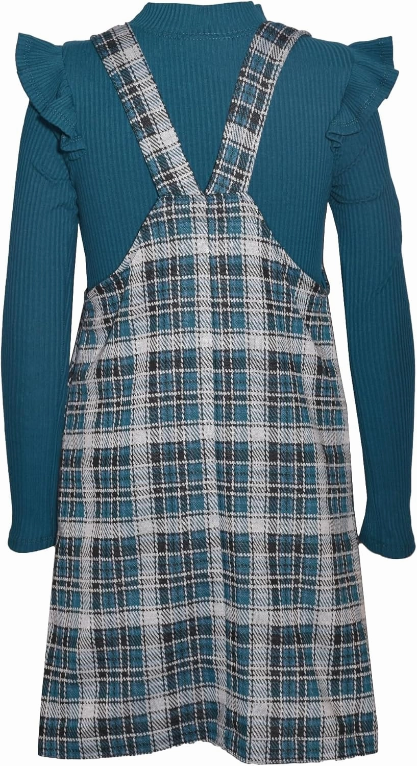 Bonnie Jean Girls 4-16 Textured Top Knit Jumper Dress