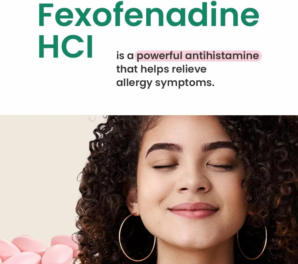 C'rcle Fexofenadine 180mg 150 Tablets, Allergy Pills Non Drowsy & 24 Hour Allergy Medicine to Support All Day Allergy Relief - Allergy Medication Antihistamine Tablets for Adults Allergy Symptoms