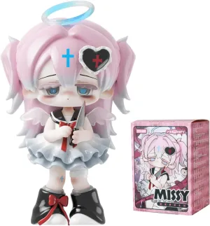 CALEMBOU Anime Blind Box Figure, Cute Missy Series Mystery Box Figure, Home Decoration Collectible PVC Figurine for Birthday Gifts(1PC)