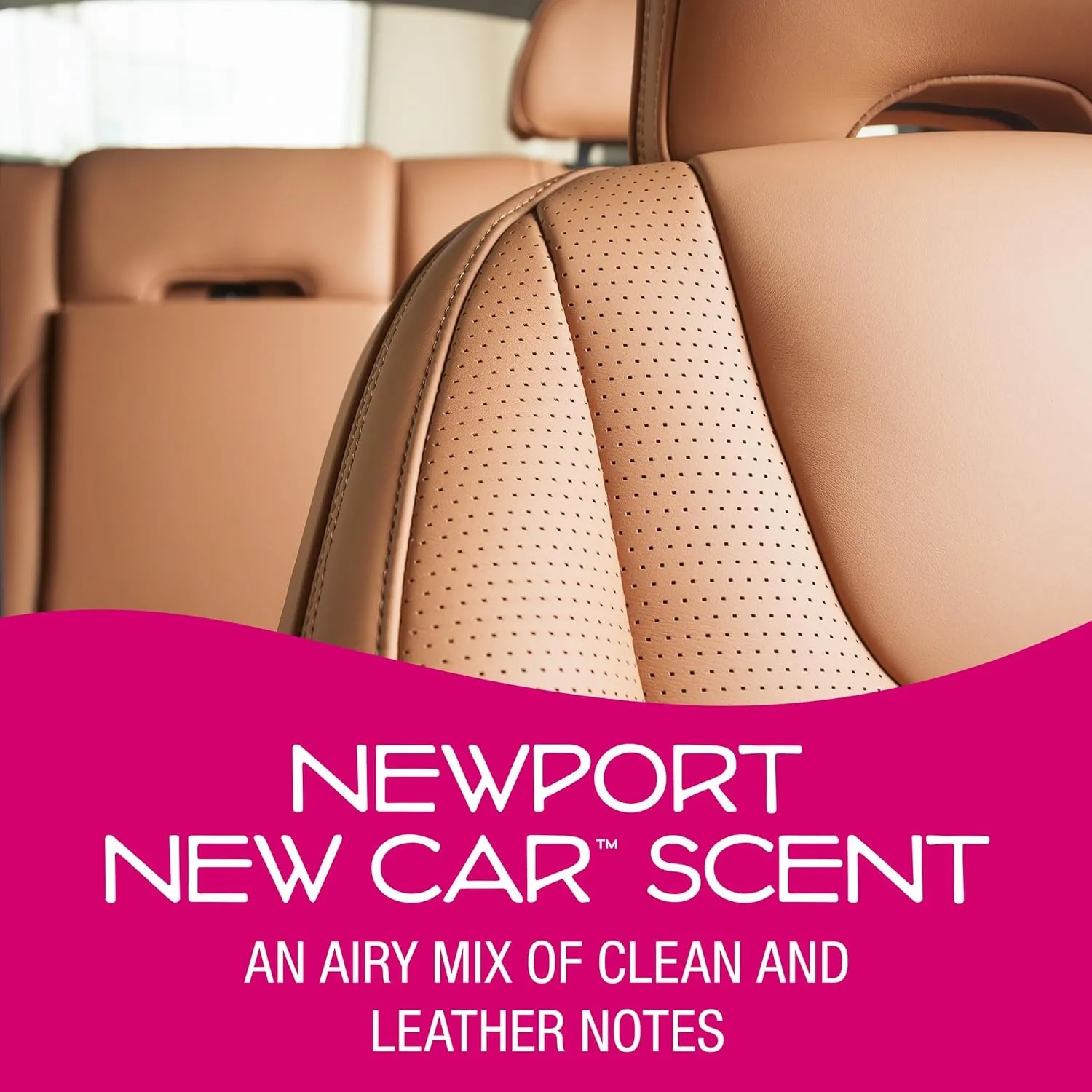 California Scents Palms Paper Newport New Car Air Freshener
