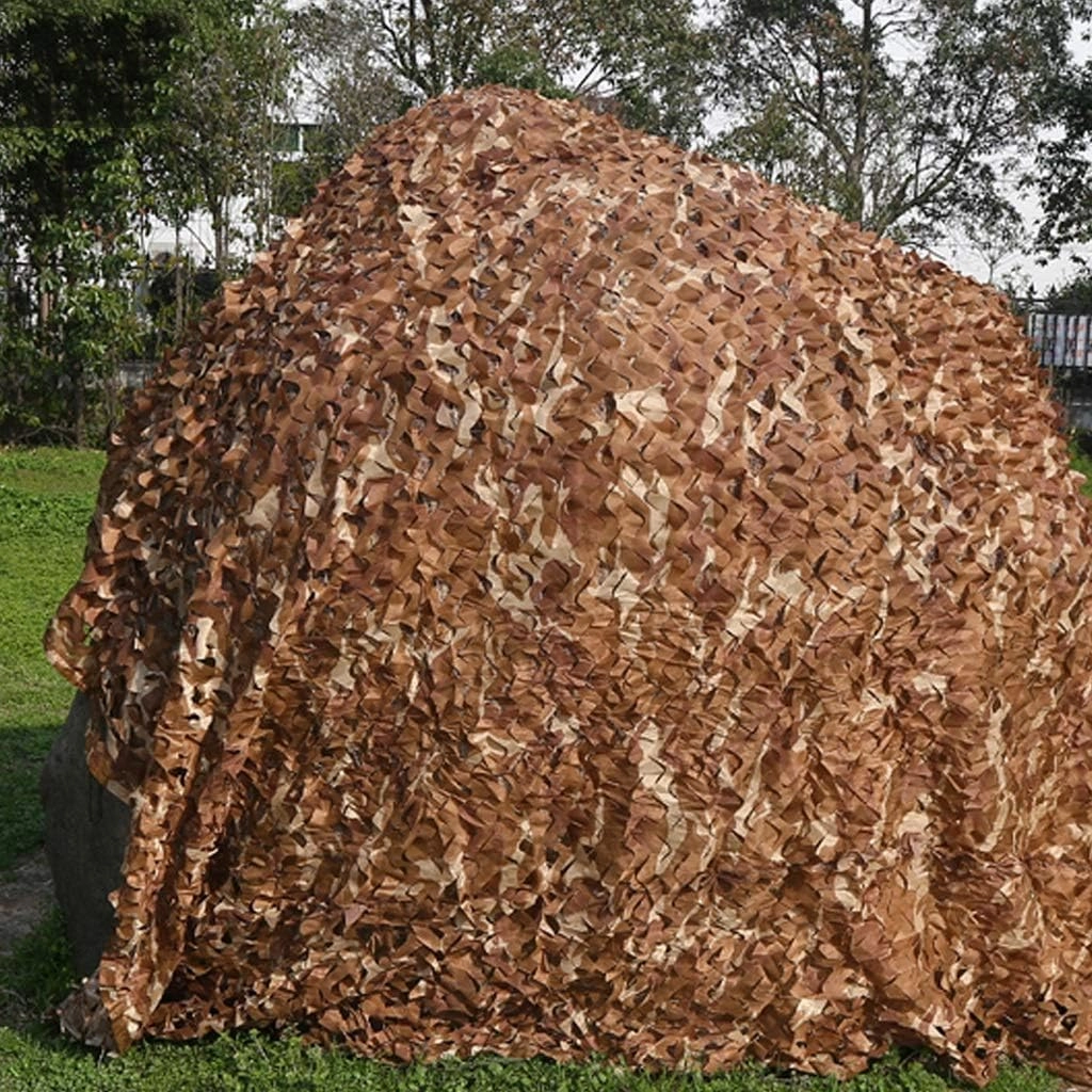 Camo Netting - Outdoor Jungle Car Truck Sunshading Net, Woodland Camouflage Netting Blinds for Camping Shooting Hunting, Military Themed Party Decoration