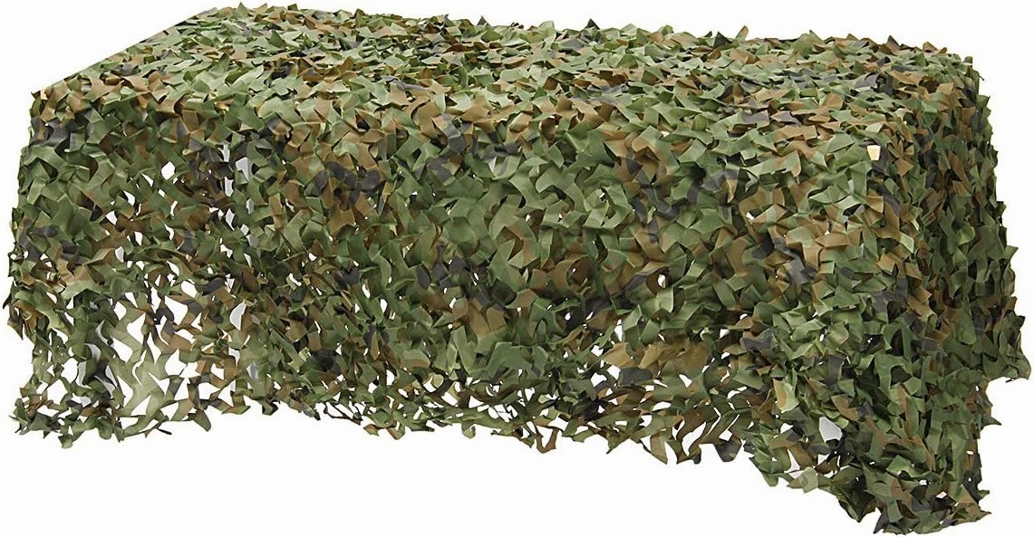 Camouflage Netting Mesh UV Resistant Reinforced Camo Net Army Blinds for Sunshade Camping Shooting Hunting Party Decoration