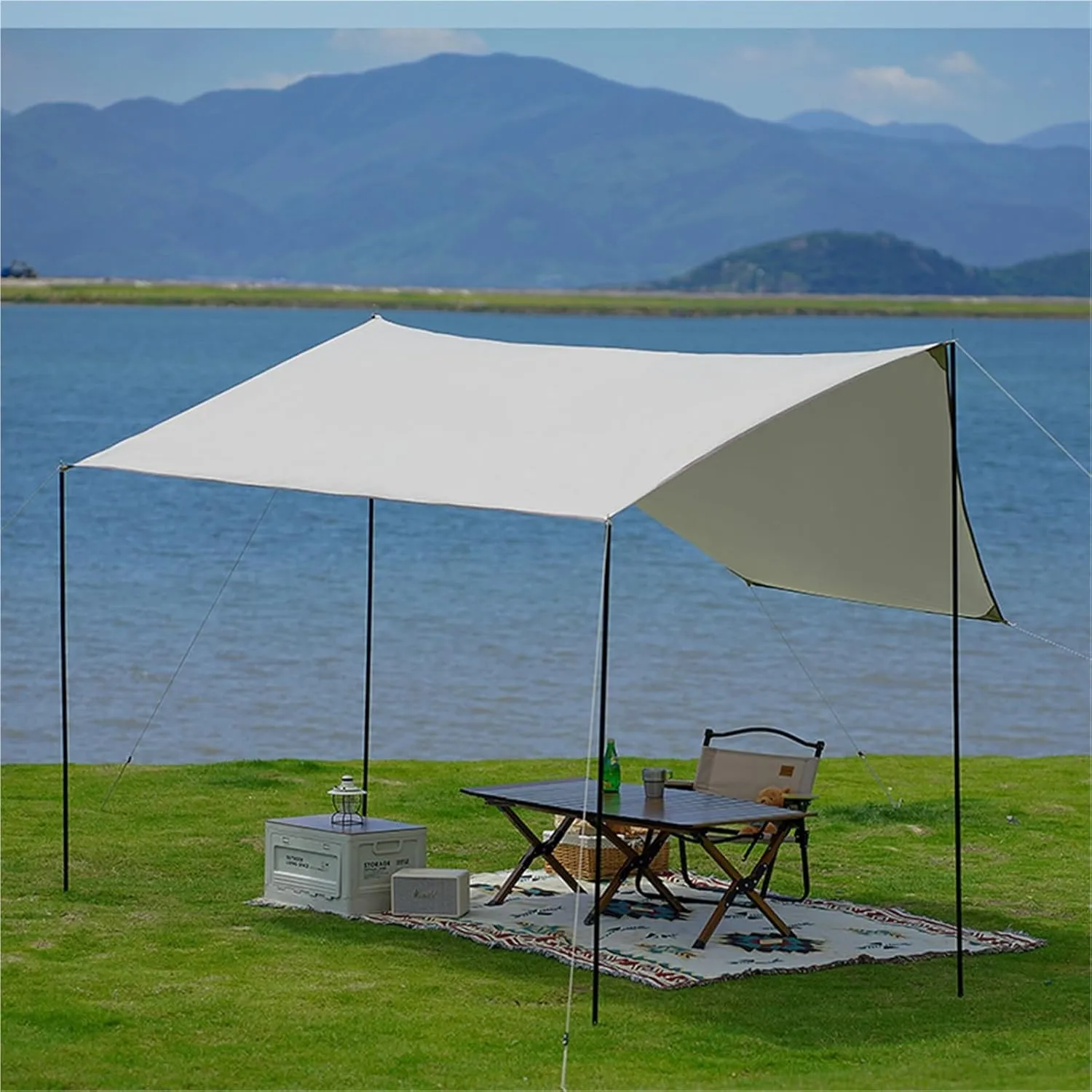 Camping Tent Outdoor Folding Portable Camping Rainproof Thickened Equipment