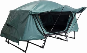 Camping Tent Bed Double Layer Outdoor Camping Tent Folding Tent Oxford Fabric Portable for Outdoor Camping,Hiking,Fishing,Hiking,Picnic