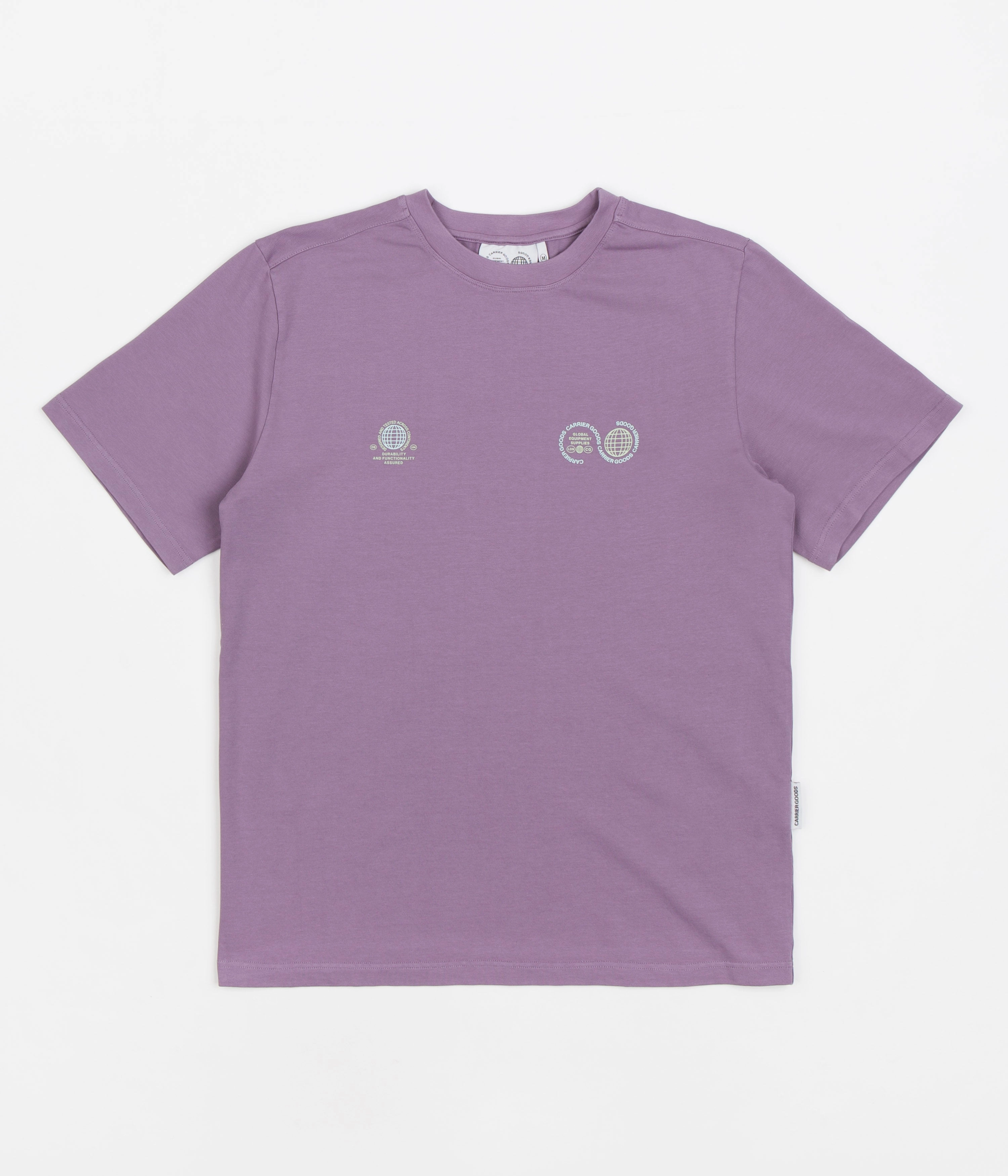 Carrier Goods Globe T-Shirt - Purple Sage