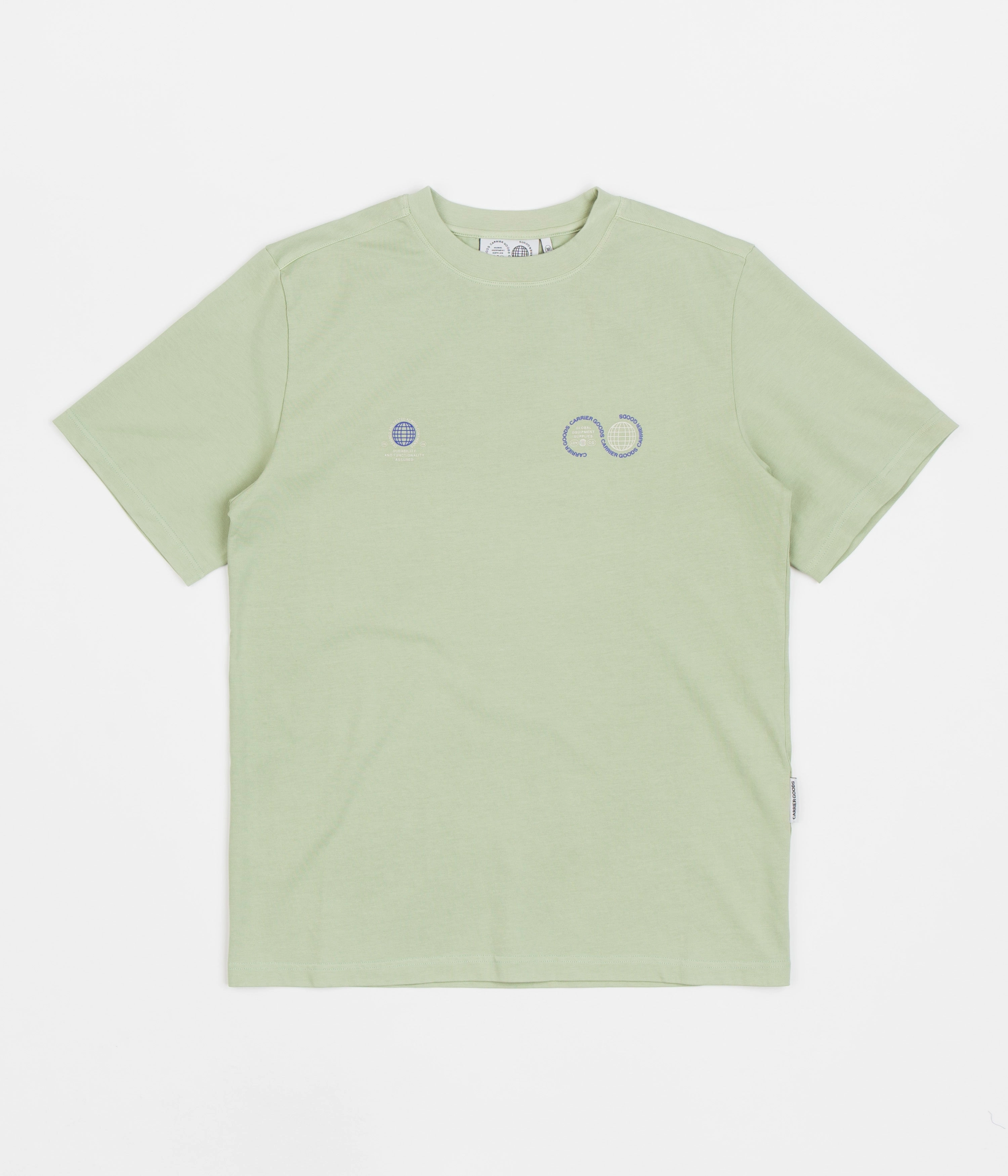 Carrier Goods Globe T-Shirt - Reseda Green