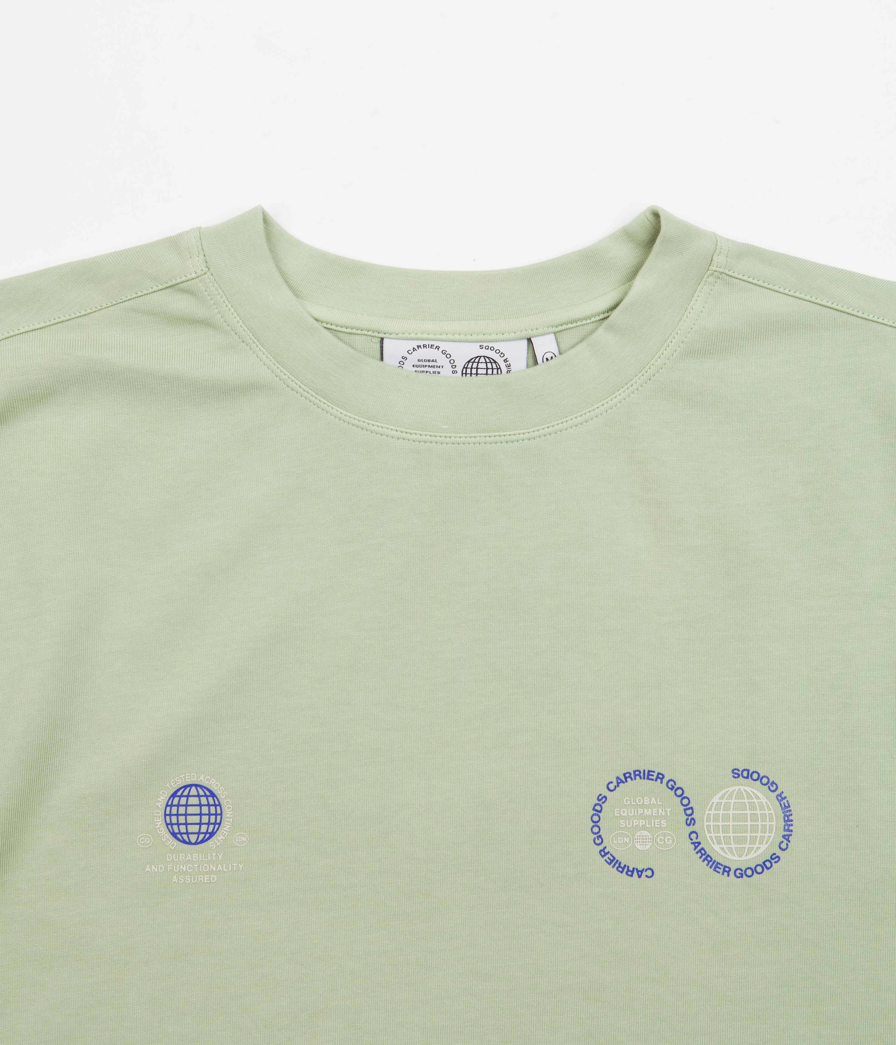 Carrier Goods Globe T-Shirt - Reseda Green