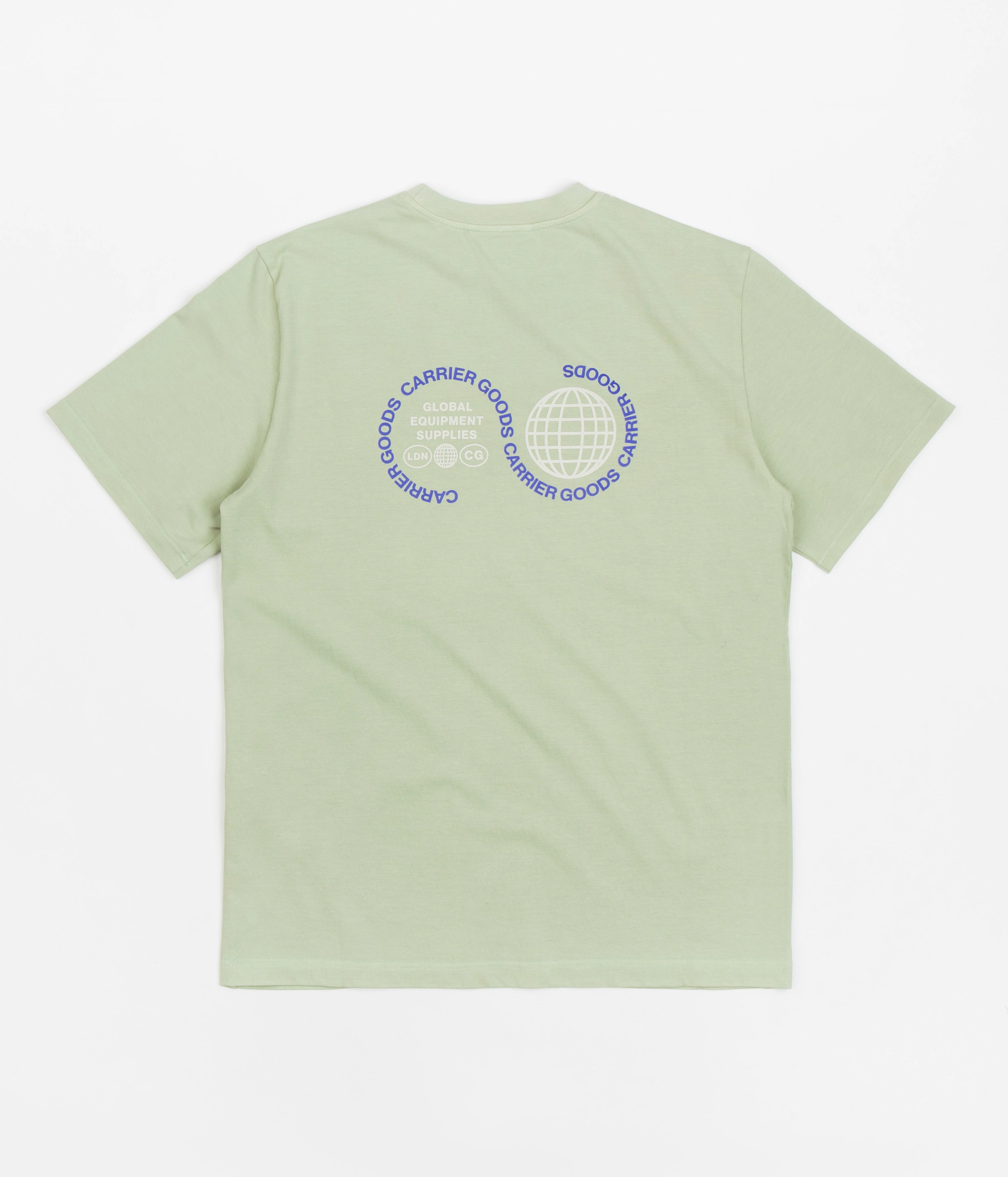 Carrier Goods Globe T-Shirt - Reseda Green