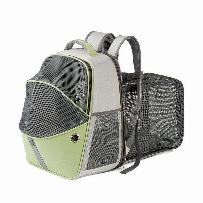Cat Carrier Bag Foldable 4 Color Expandable Backpack