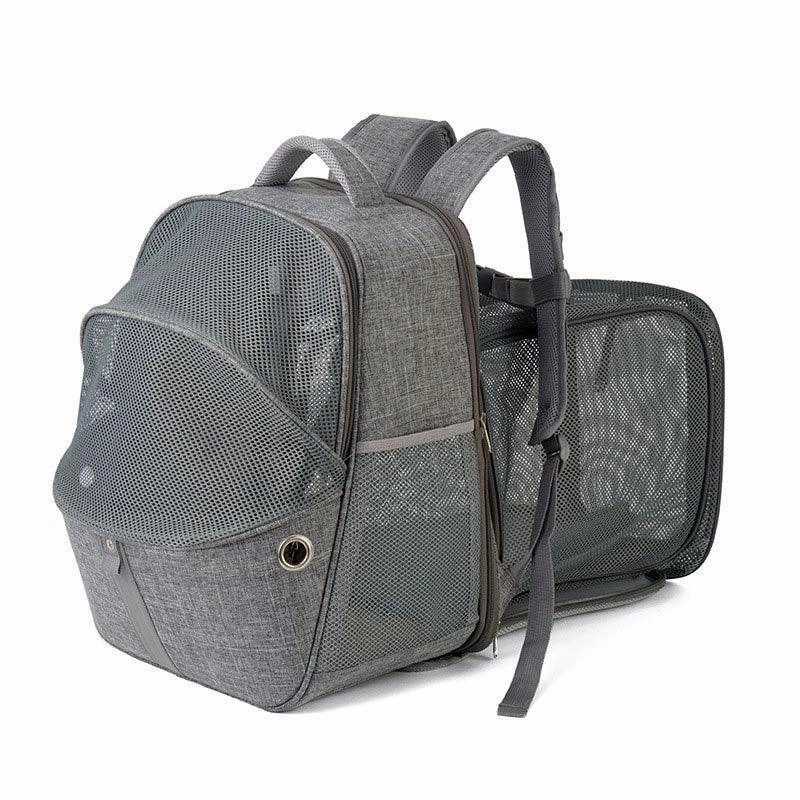 Cat Carrier Bag Foldable 4 Color Expandable Backpack