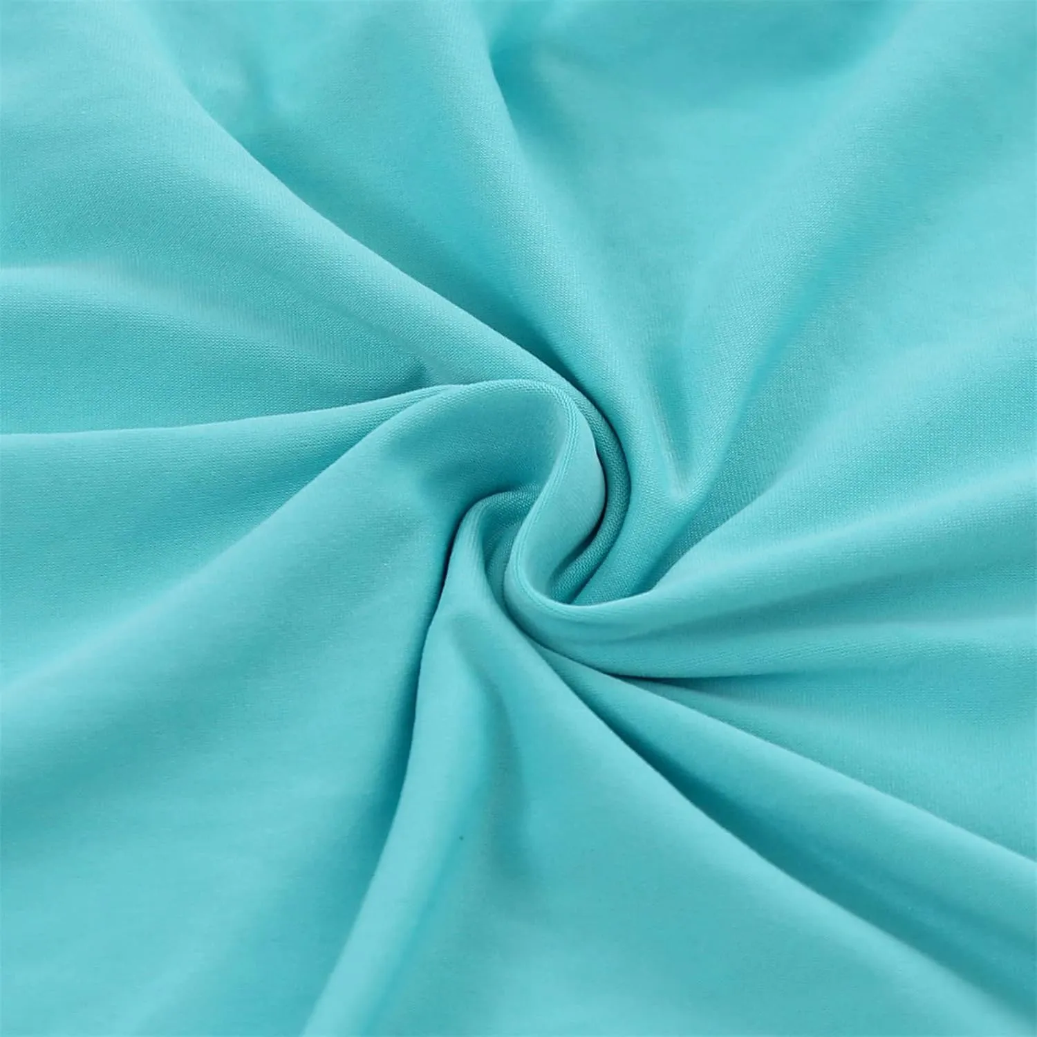 Chair Covers for Dining Room Set of 4, Stretch Spandex Dining Chair Covers, Washable Removable Parsons Chair Slipcovers Protector for Dining Room, Kitchen, Hotel (Lake Blue)