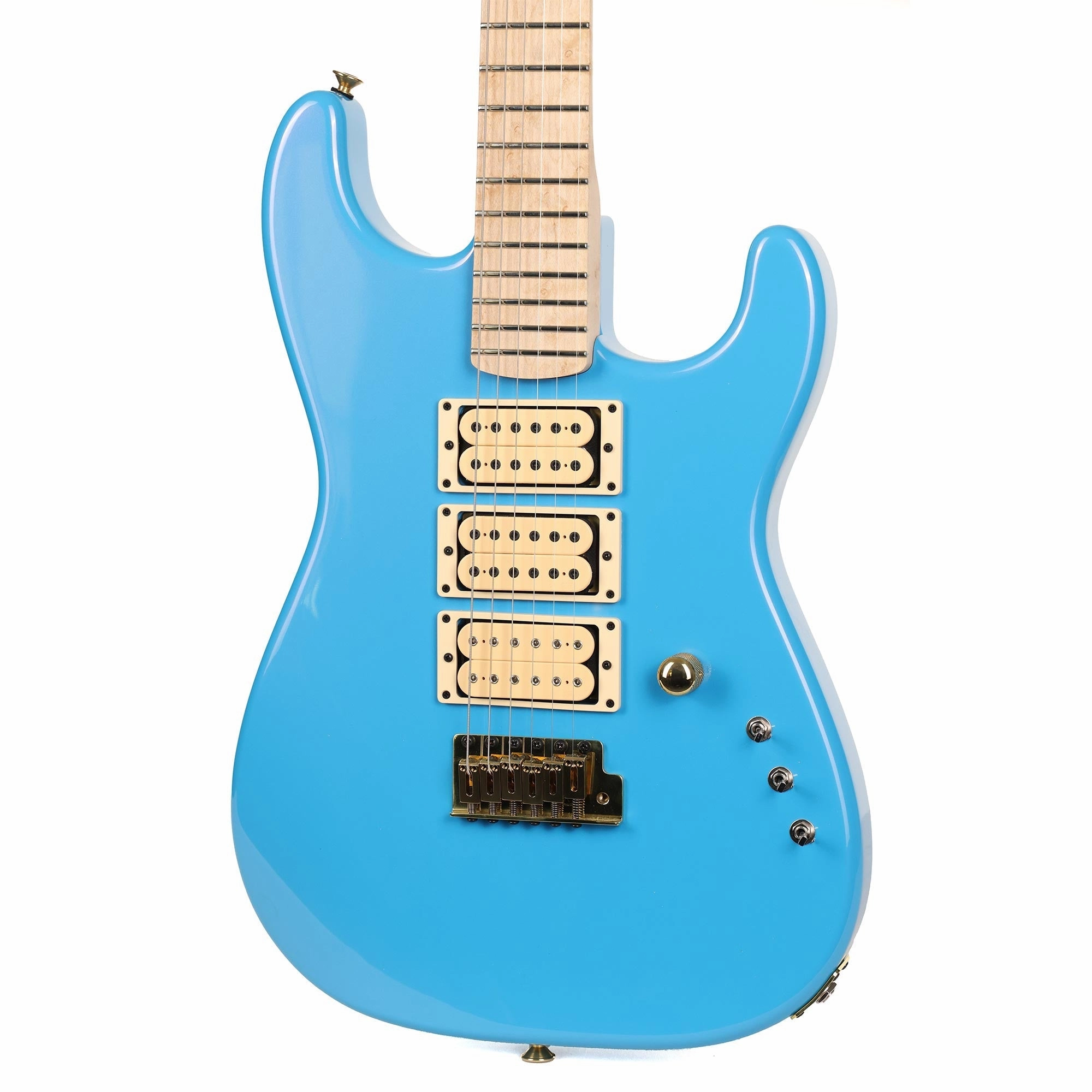 Charvel Custom Shop San Dimas Robins Egg Blue with Matching Headstock