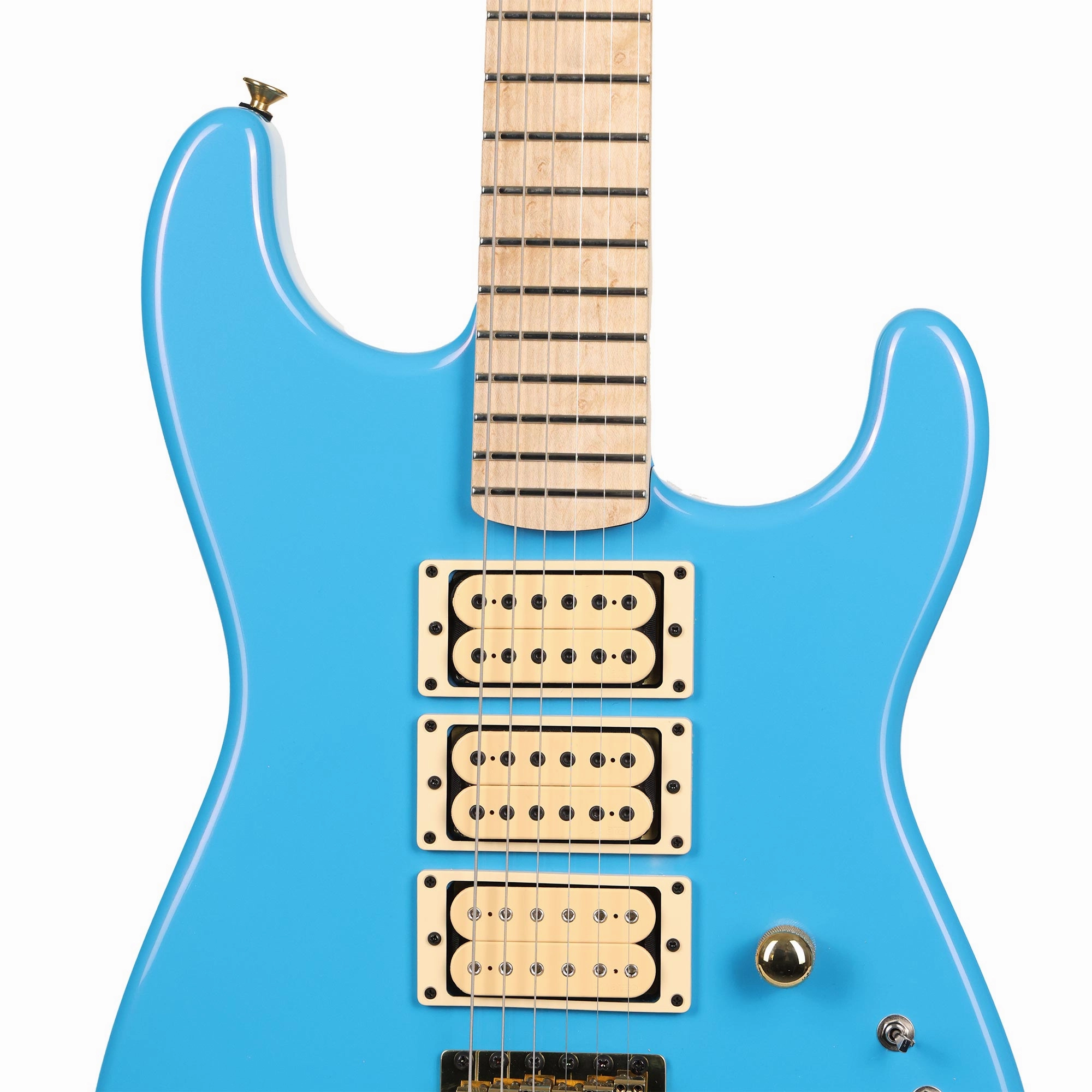 Charvel Custom Shop San Dimas Robins Egg Blue with Matching Headstock